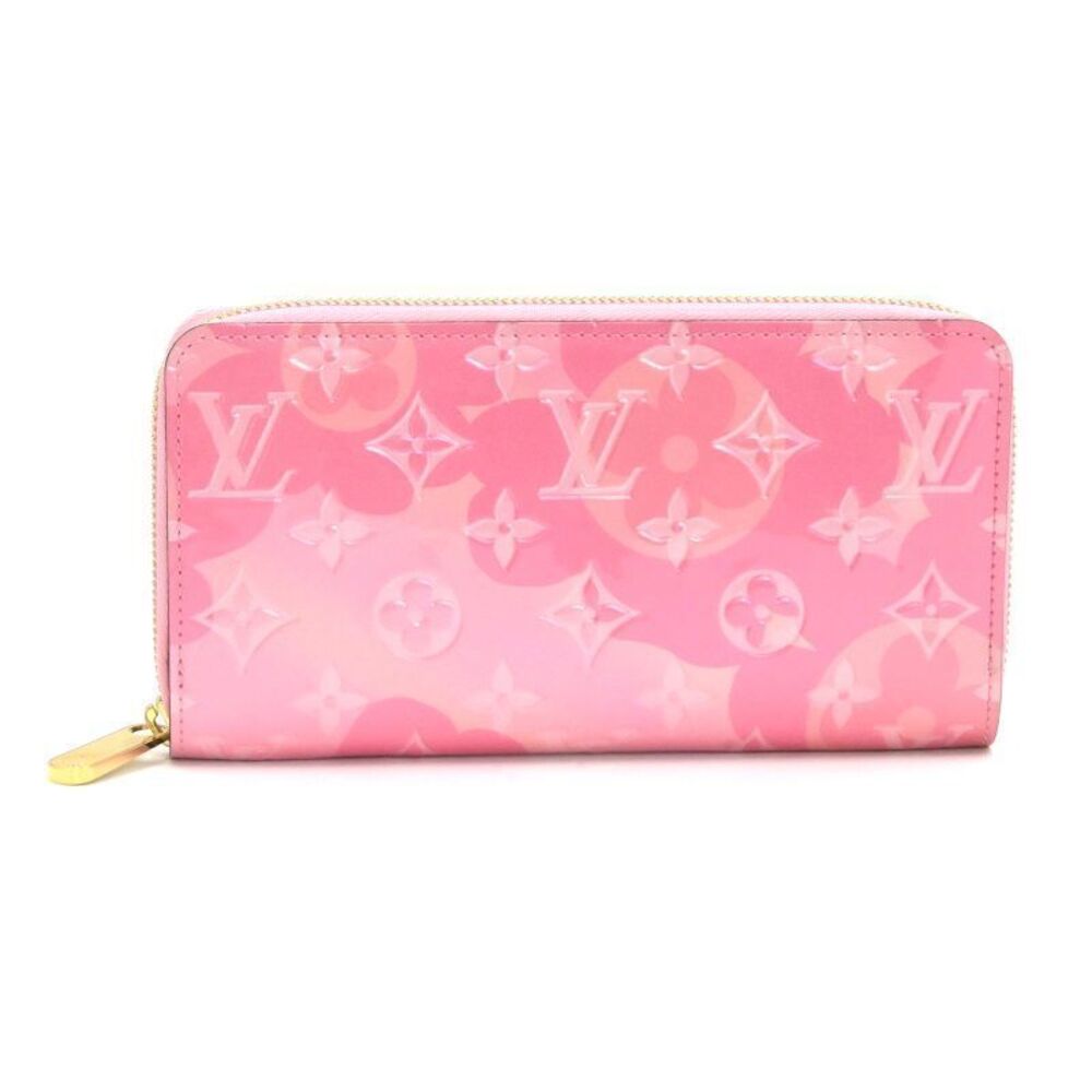 Louis Vuitton Zippy Wallet Monogram Valentines Day Limited Edition Pink